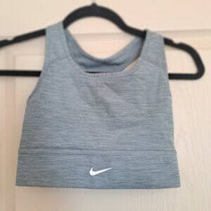 WOMENS NIKE SMALL SPORTS BRA GREY